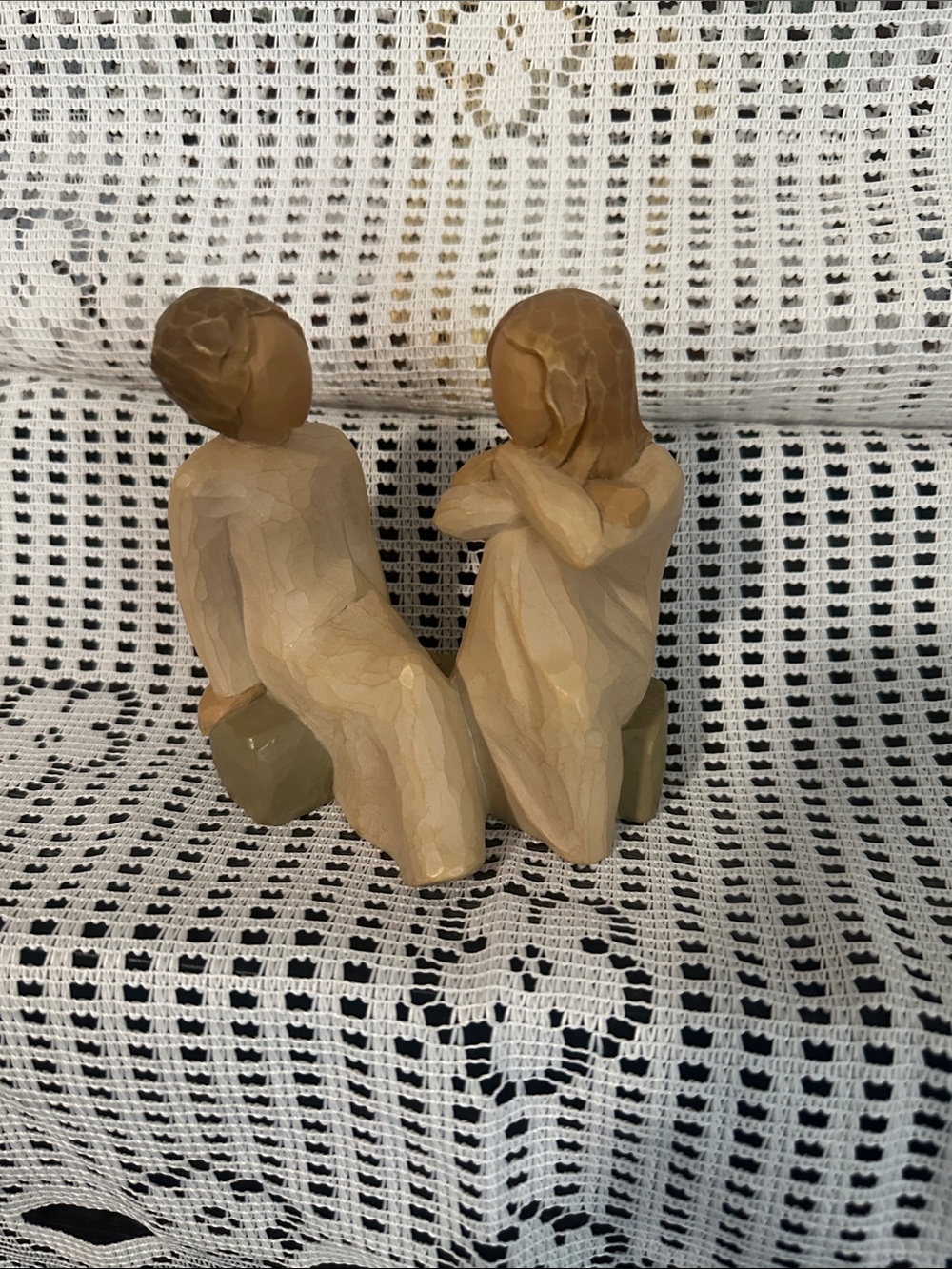 Vintage Willow Tree Heart and Soul sculpture